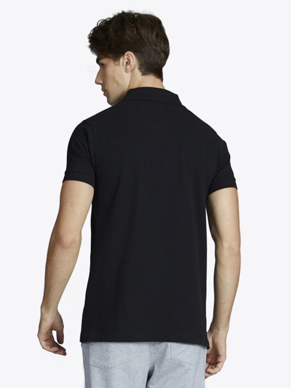 Men's Basic Polo เสื้อโปโล ผู้ชาย สีดำ-01