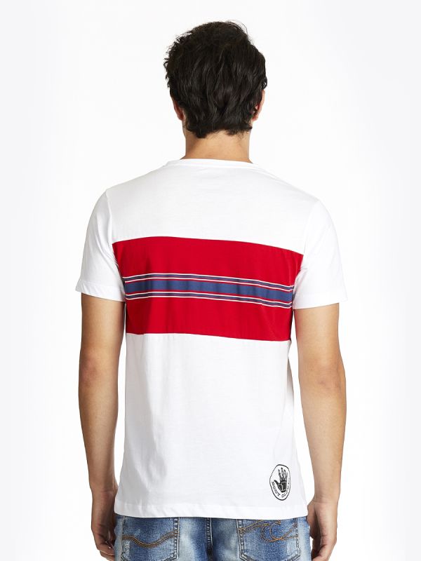 Men's Premium Tee T-Shirt เสื้อยืดผู้ชาย' สีขาว-00