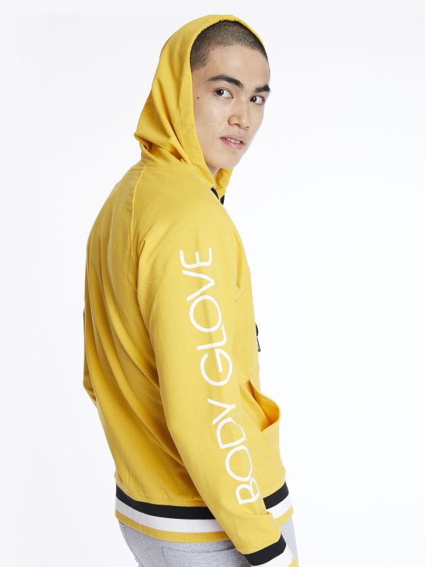 Men's SC Cooltex Hoodie เสื้อฮู้ด ผู้ชาย สีเหลือง-04