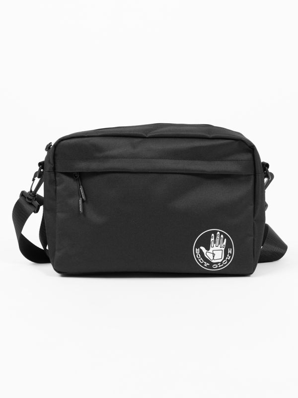 Accessories Hippack กระเป๋าคาดเอว โลโก้ริม สีดำ-Black01