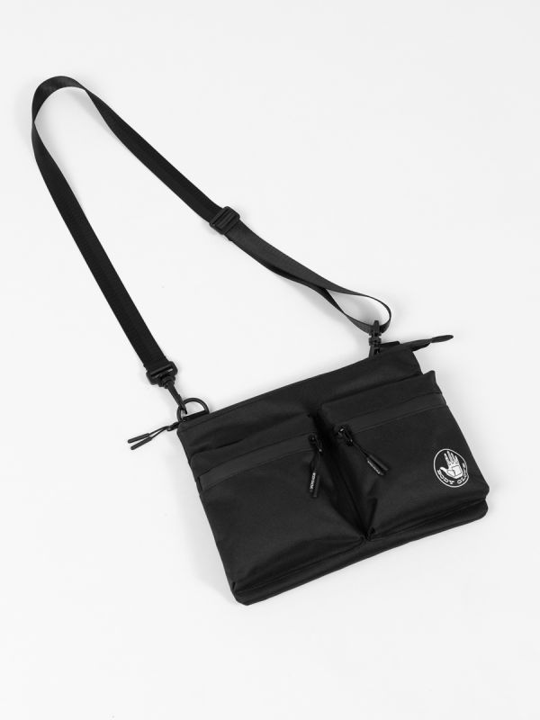 Accessories Cross Body กระเป๋าคาดอก กระเป๋าคู่ สีดำ-Black01