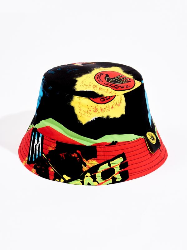 Retro Hype 90s Bucket Hat (Limited Edition)​ - หมวกบักเก็ต สีดำ