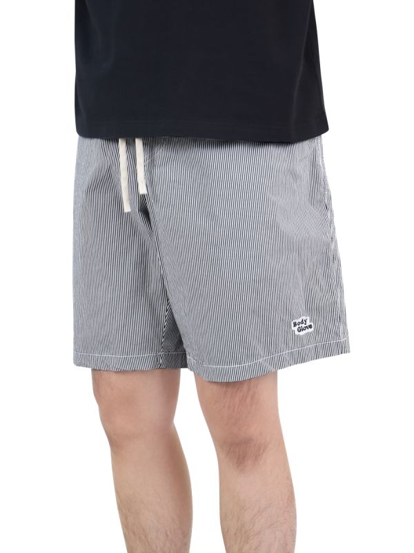 Men's POPLIN Shorts กางเกงขาสั้น สี Navy-32