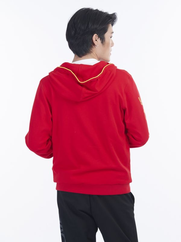 Men's SC TRACK CLUB HOODIE เสื้อฮู้ดผู้ชาย สีแดง-05