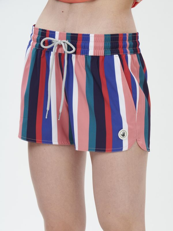 Women's Swimwear Broad Shorts - กางเกงขาสั้นผู้หญิง สี Pink
