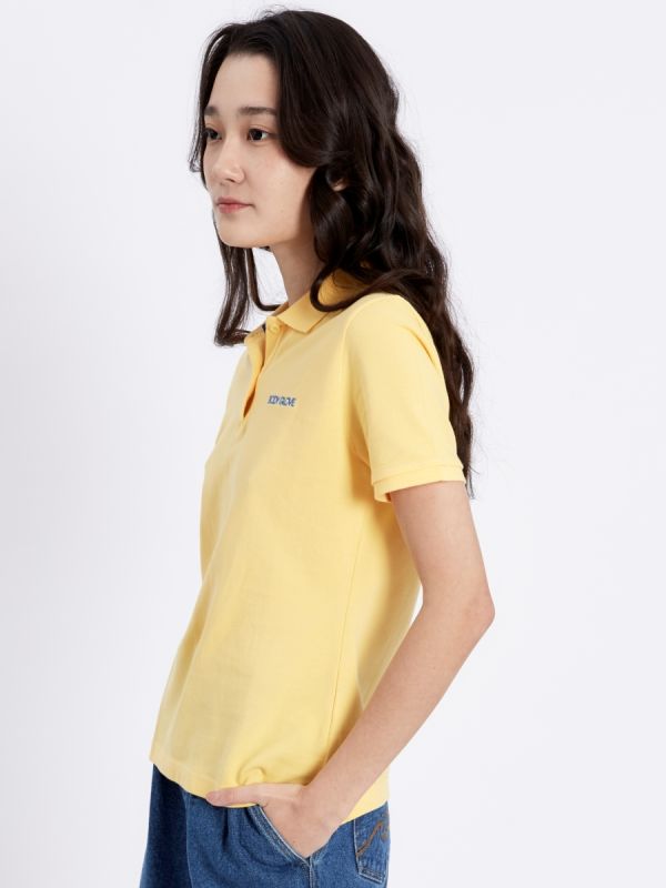 Women's CLASSIC POLO Summer 2024 - Lollipop เสื้อโปโลผู้หญิง สีเหลือง 97