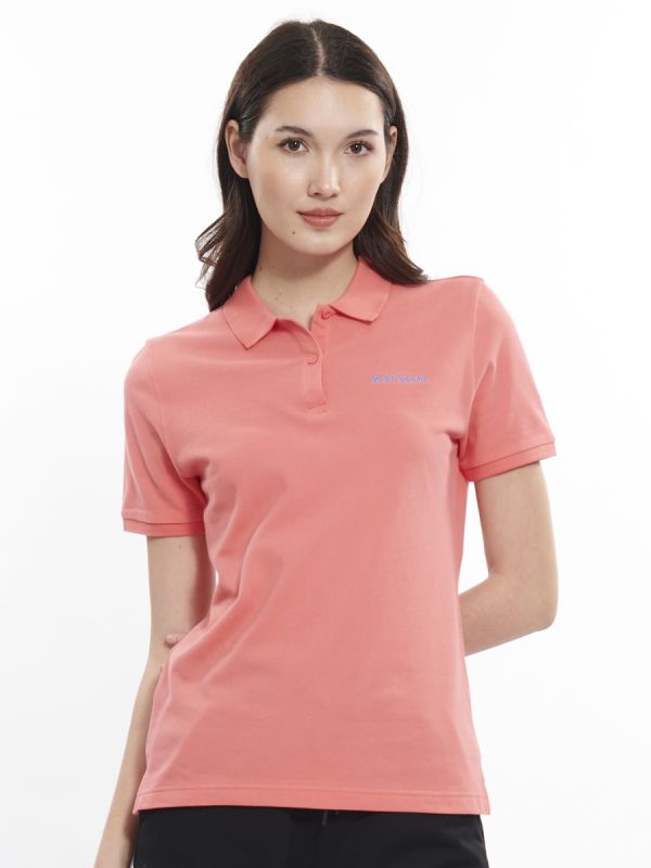 Women's CLASSIC POLO Summer 2023 - เสื้อโปโลผู้หญิง สี Power Pink