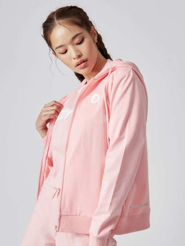 Women's Basic Hoodie 2022 เสื้อฮู้ดผู้หญิง สีพีช-68