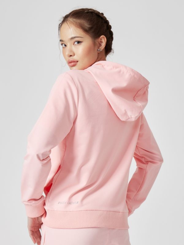 Women's Basic Hoodie 2022 เสื้อฮู้ดผู้หญิง สีพีช-68