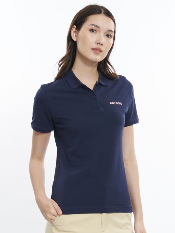 Women's CLASSIC POLO Summer 2023 - เสื้อโปโลผู้หญิง สี Navy