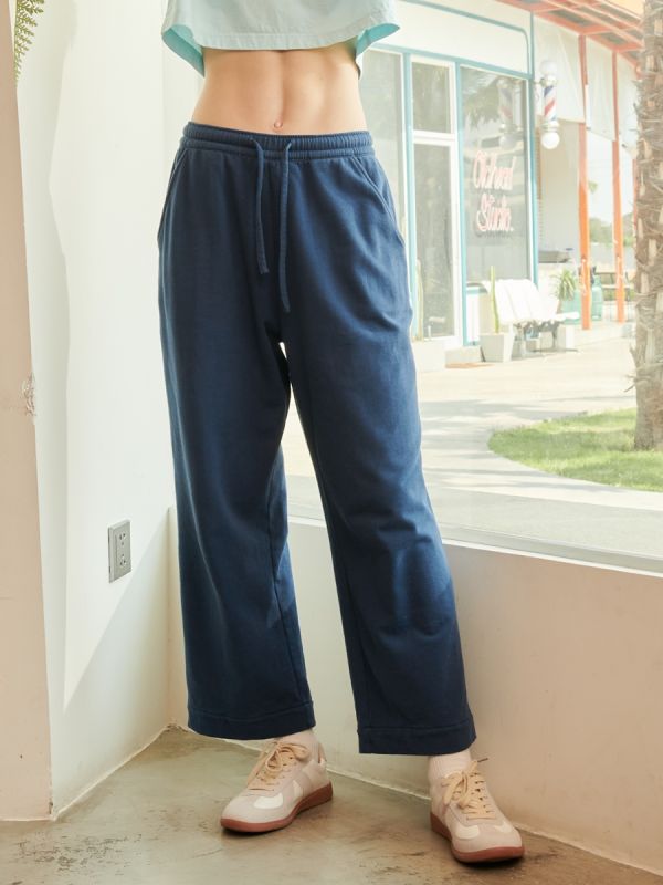 Women's SUMMER PARADISE Long Pants กางเกงขายาว สีเดนิม-88