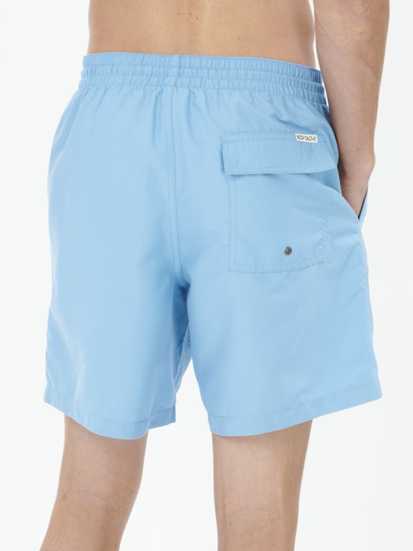 Men's Swimwear Broad Shorts - กางเกงขาสั้น สี Blue