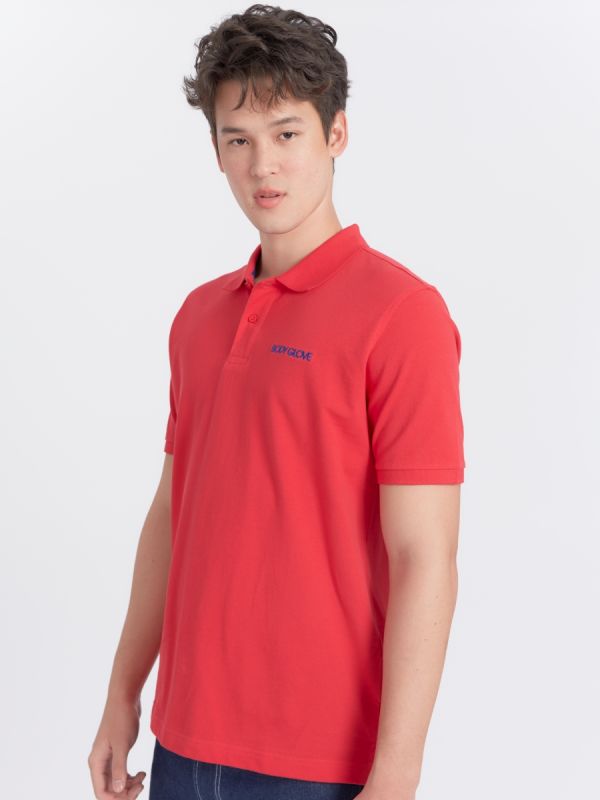 Men's CLASSIC POLO Summer 2024 - Lollipop เสื้อโปโลผู้ชาย สีแดง 94