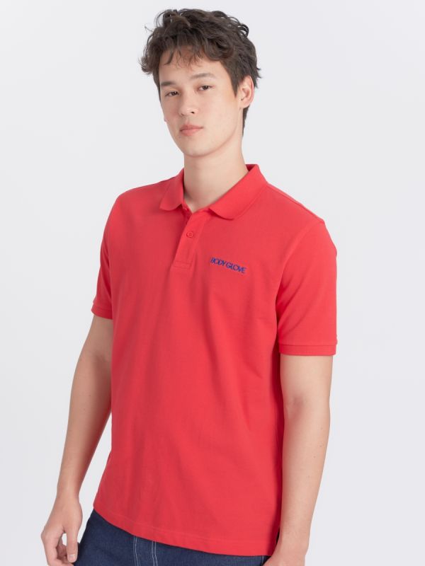 Men's CLASSIC POLO Summer 2024 - Lollipop เสื้อโปโลผู้ชาย สีแดง 94