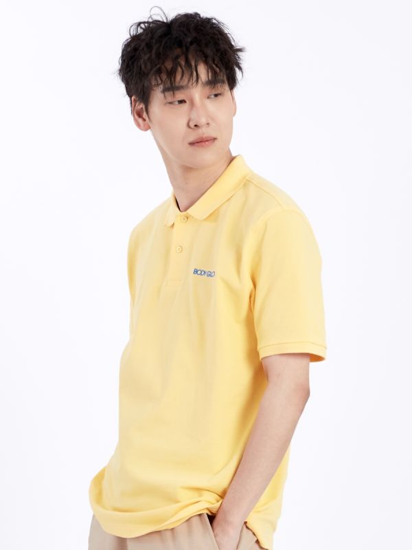Men's CLASSIC POLO Summer 2024 - Yellow เสื้อโปโลผู้ชาย สีเหลือง 97