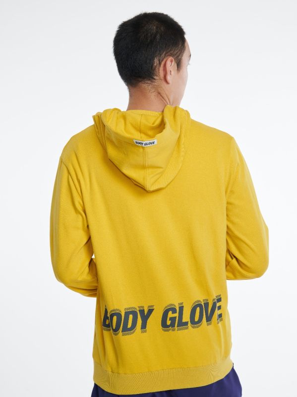 MEN SC LOGO PLAY Hoodies เสื้อฮู้ดแขนยาว สีเหลือง24
