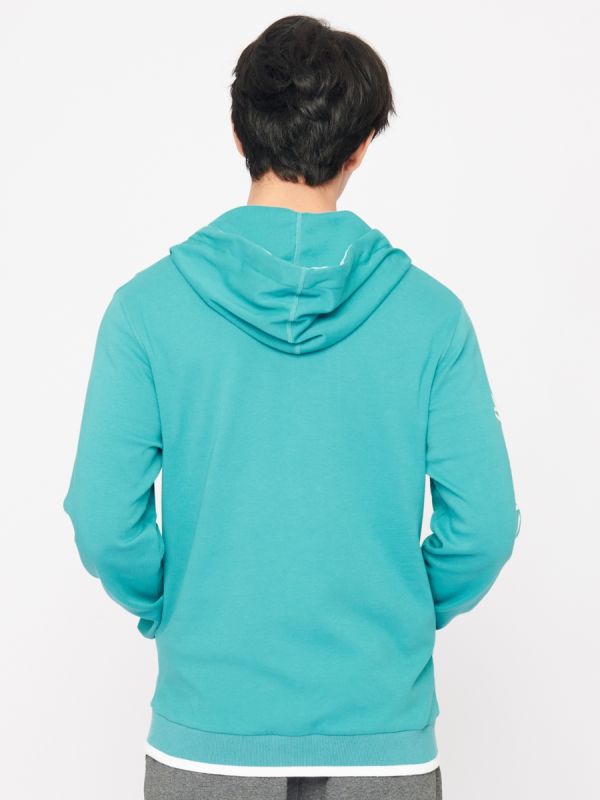 Men's SC ESSENTIAL Hoodie Fall-Winter 2022 - เสื้อฮู้ด Essential สีฟ้าเขียว-83